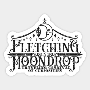 Fletching & Moondrop Traveling Carnival of Curiosities (Variant) Sticker